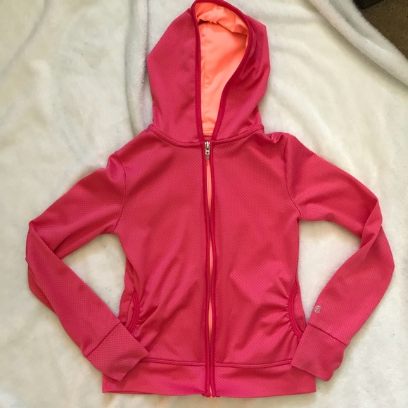 champion pink zip up